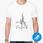 Мужская спортивная футболка