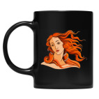 Кружка цветная UV-DTF