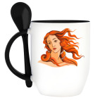 Кружка с ложкой