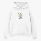 Толстовка худи оверсайз