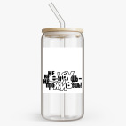 Банка с бамбуковой крышкой