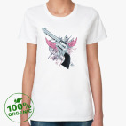 Женская футболка органик