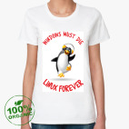 Женская футболка органик