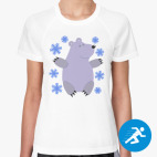 Женская спортивная футболка