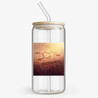 Банка с бамбуковой крышкой