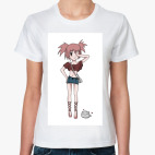 Классическая женская футболка Asuka_neko
