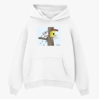 Толстовка худи оверсайз