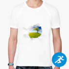 Мужская спортивная футболка