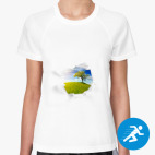 Женская спортивная футболка