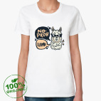 Женская футболка органик