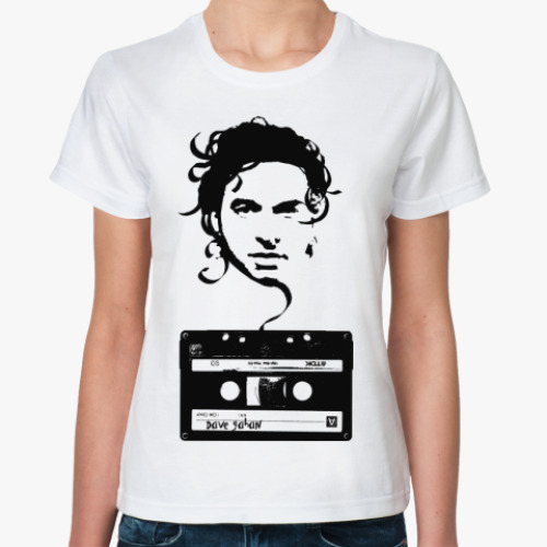 Классическая футболка с принтом  Depeche Mode