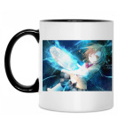 Кружка двухцветная