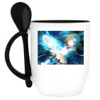 Кружка с ложкой