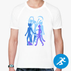 Мужская спортивная футболка