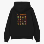 Толстовка худи оверсайз