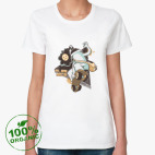 Женская футболка органик