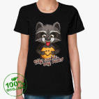 Женская футболка органик