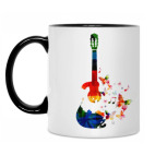 Кружка двухцветная