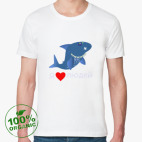 Мужская футболка органик