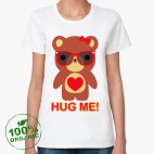 Женская футболка органик