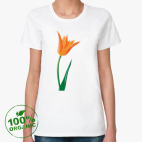 Женская футболка органик