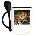 Кружка с ложкой