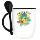 Кружка с ложкой