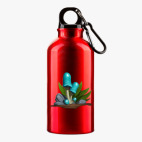 Металлическая бутылка 400 мл UV-DTF