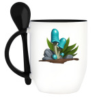 Кружка с ложкой