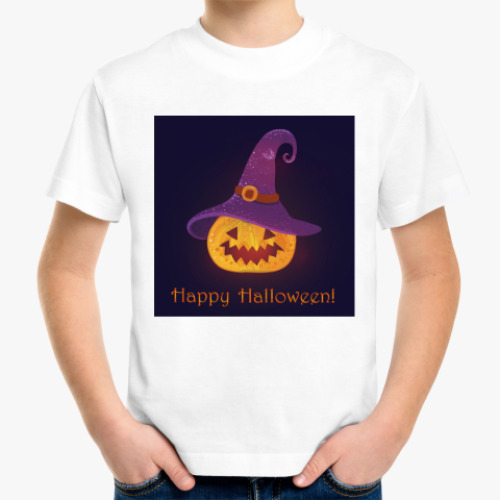 Детская футболка Happy halloween