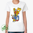 Женская футболка органик