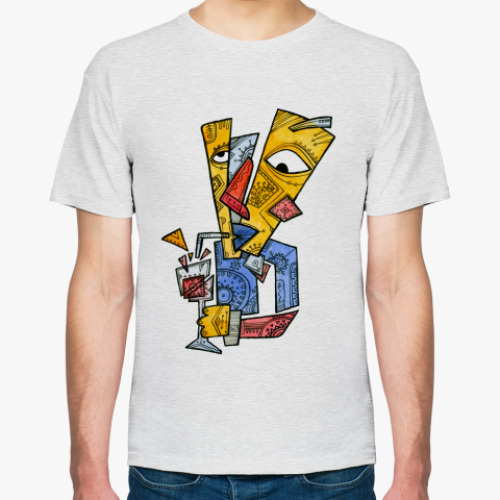 Футболка с принтом  Красный нос