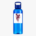 Прозрачная спортивная бутылка