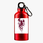 Металлическая бутылка 400 мл UV-DTF