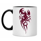 Кружка двухцветная