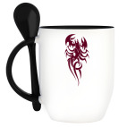 Кружка с ложкой