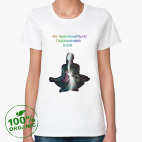 Женская футболка органик