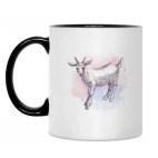 Кружка двухцветная