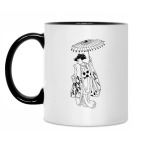 Кружка двухцветная