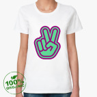 Женская футболка органик