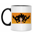 Кружка двухцветная