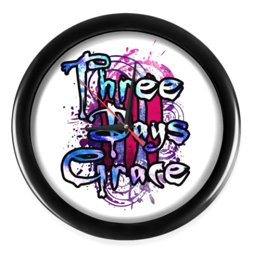 Настенные часы Three Days Grace