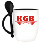 Кружка с ложкой