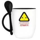 Кружка с ложкой