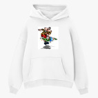 Толстовка худи оверсайз