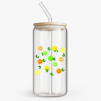 Банка с бамбуковой крышкой