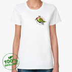 Женская футболка органик