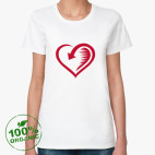 Женская футболка органик