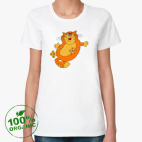 Женская футболка органик