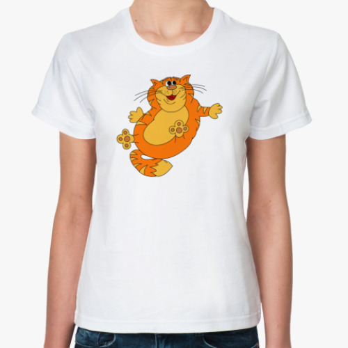Классическая футболка Кот